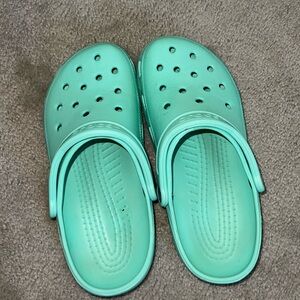 Mint Green Crocs